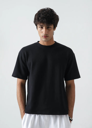 Black Oversized Tee