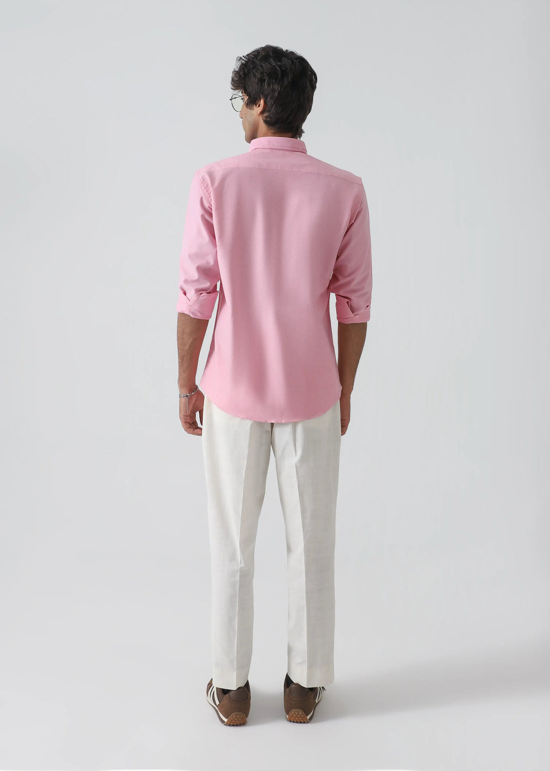 Pink Button-Down Shirt