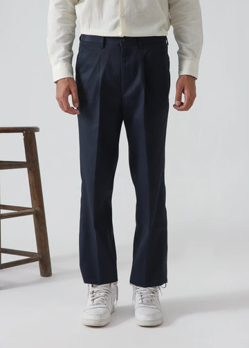 Dark Blue Elastic Pant