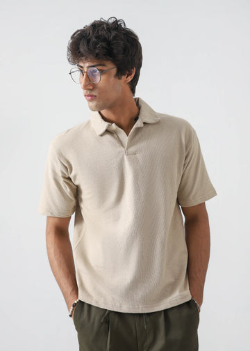 Beige Polo